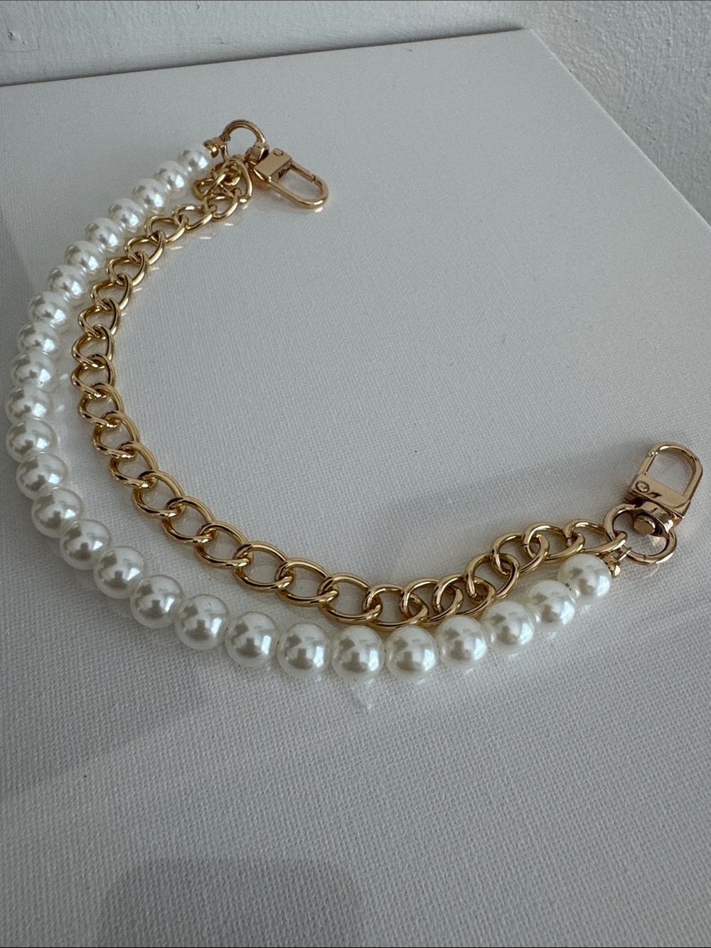 Chain Pearl Bag Charm Dangle for Handbags